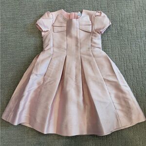 Mayoral pink sparkle fit and flare girls dress
